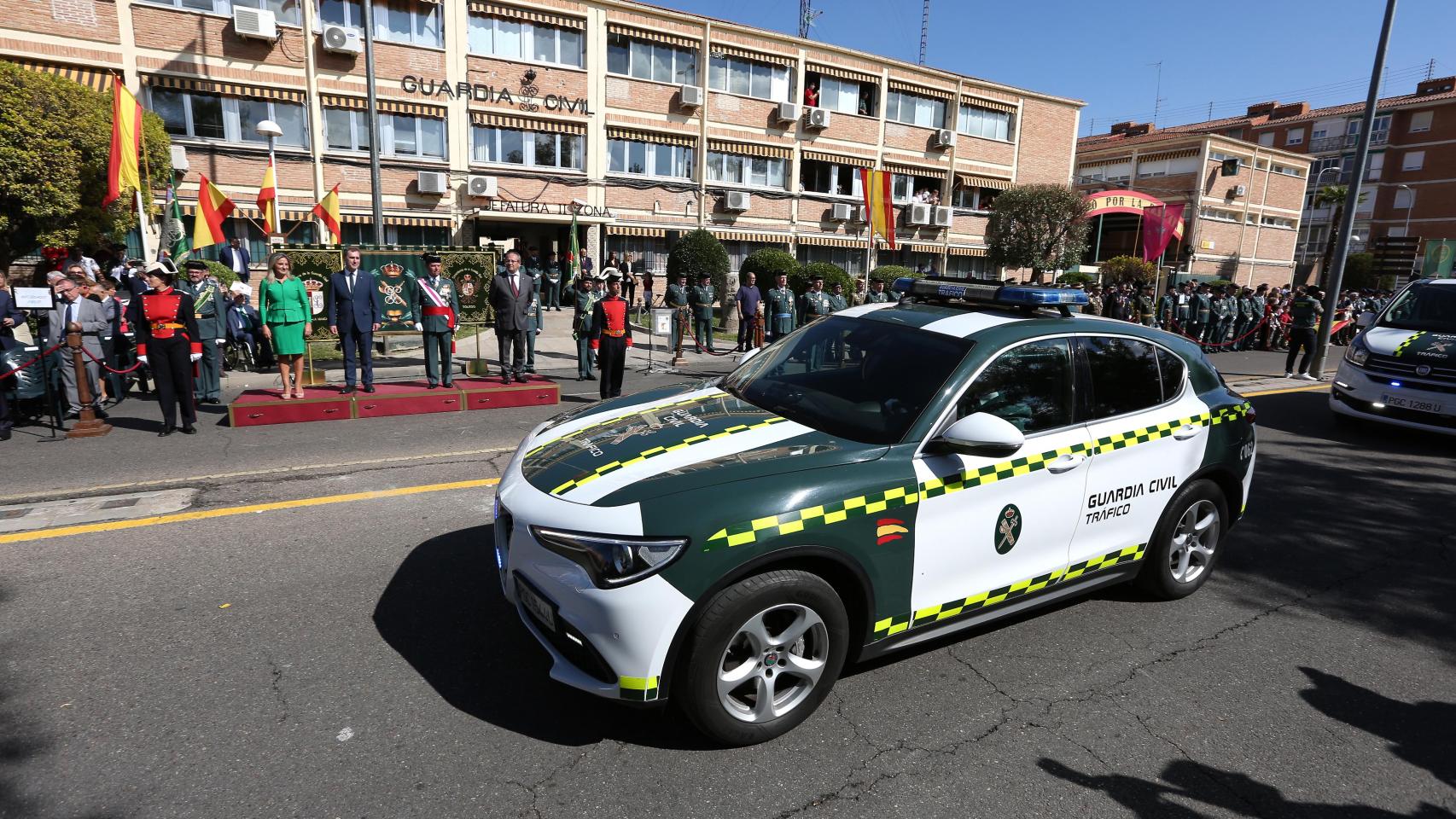 Desfile de la Guardia Civil en Toledo.