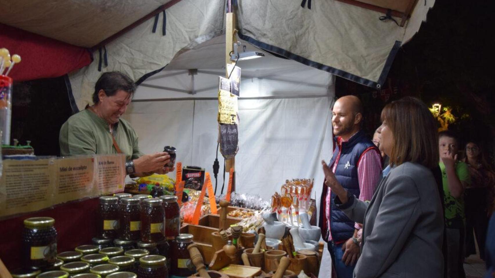 El mercado medieval de Quintanar de la Orden.