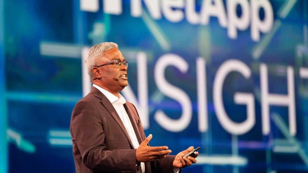 George Kurian, CEO de NetApp.