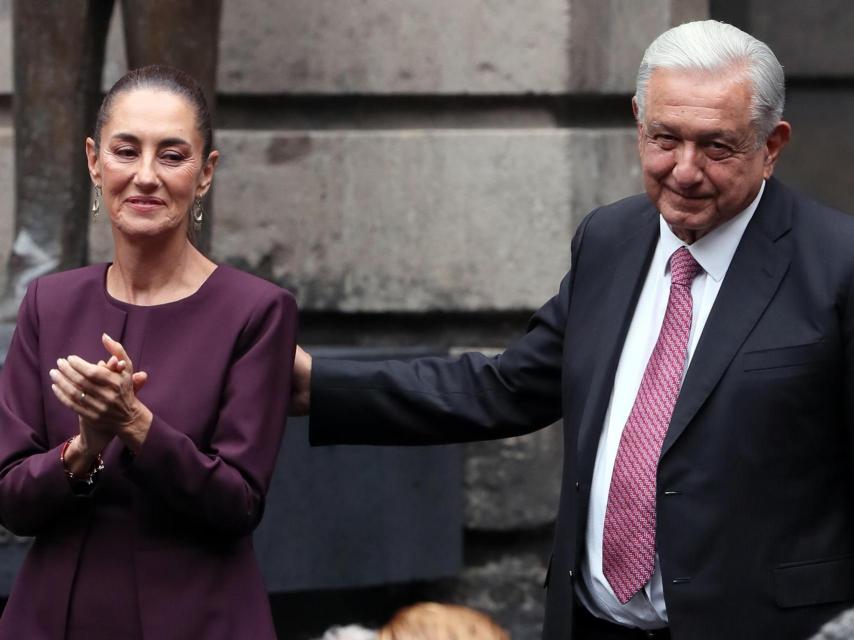 Claudia Sheinbaum y Andrés Manuel López Obrador.