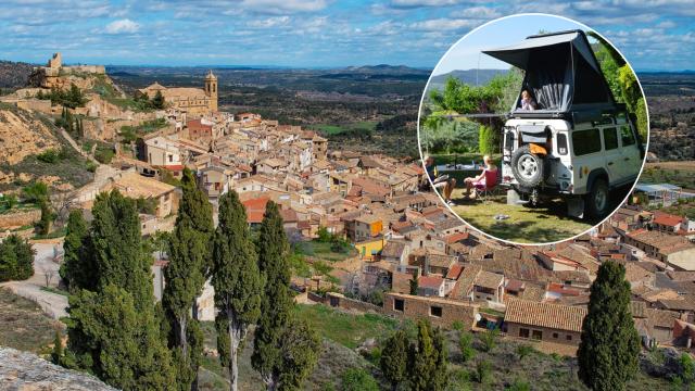 El camping más bonito de Europa está en este pueblo medieval de España: conocido por sus piscinas naturales