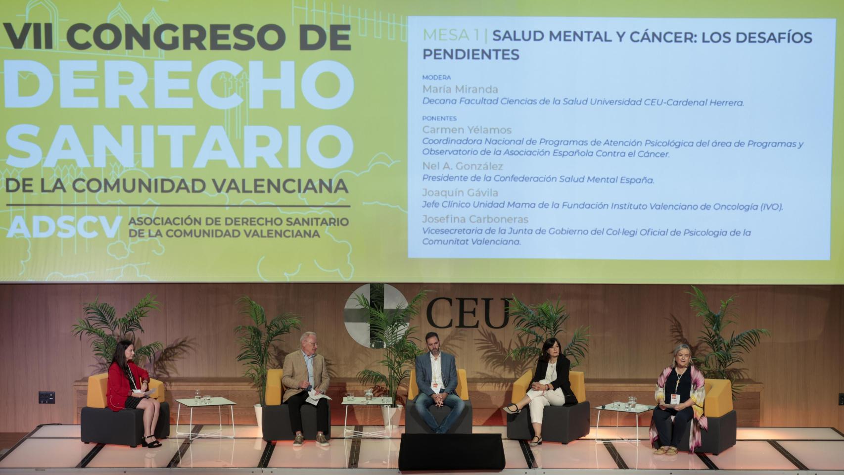 Expertos debaten sobre el estigma del cáncer y la falta de atención psicológica que reciben los familiares. Efe / Biel Aliño