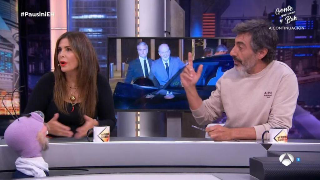 Nuria Roca y Juan del Val en 'El Hormiguero'.