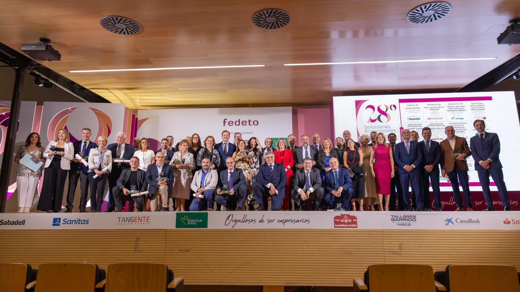 28º Galardones Empresariales de Fedeto.