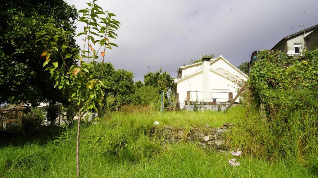 Fachada de la casa donde tuvo lugar el crimen.