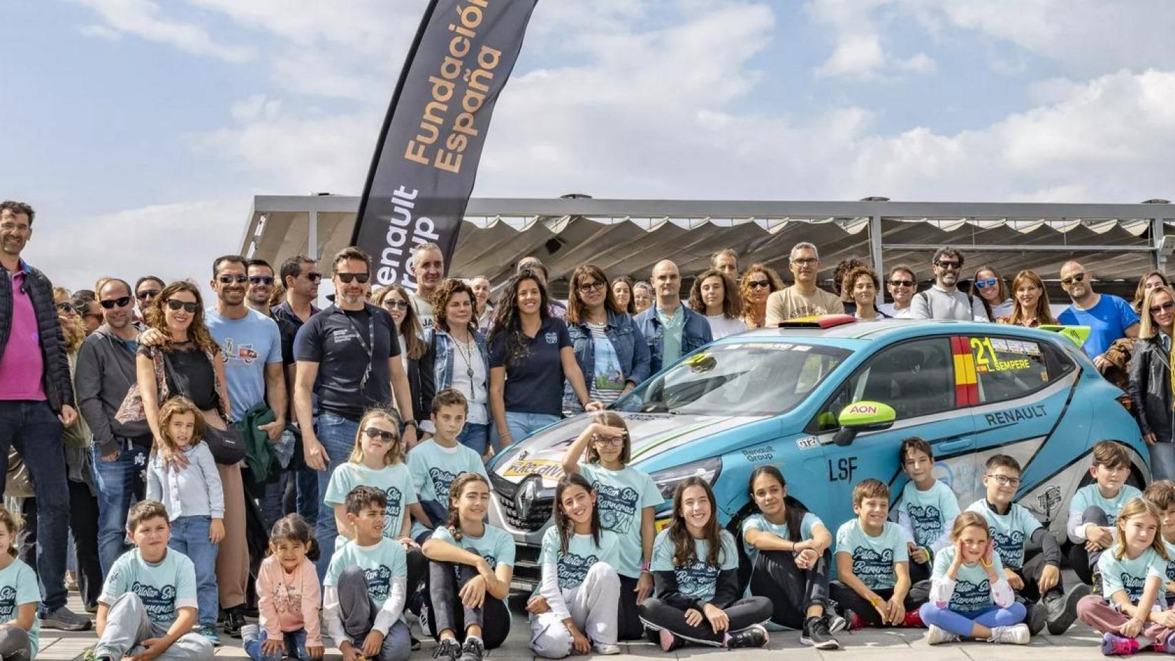 La Fundación Renault Group España enseña a ‘Pilotar sin barreras’ de la mano de Lydia Sempere.