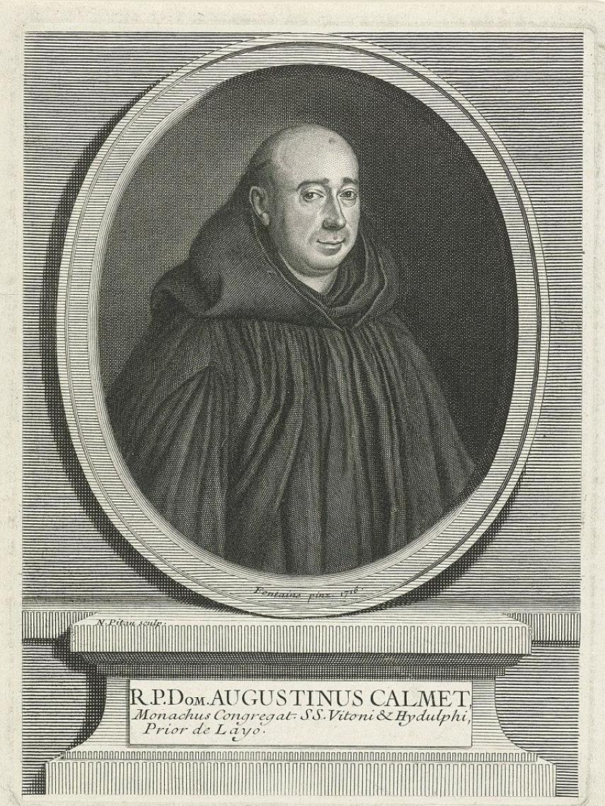 Dom Antoine Agustín Calmet.