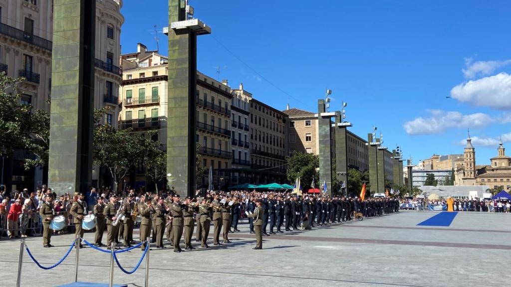 El evento se ha celebrado en la plaza del Pilar.