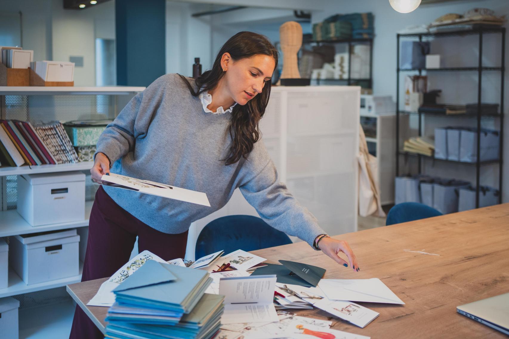 Rocío Huerta, mostrando sus trabajos a EL ESPAÑOL | Porfolio.