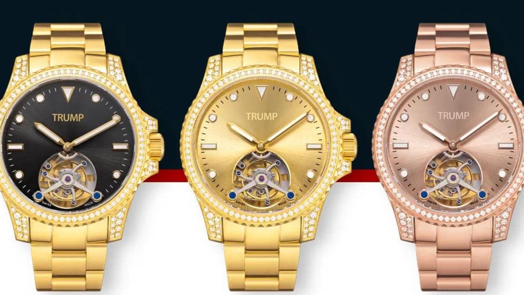 Trump lanza su propia línea de relojes con su nombre: uno de los modelos alcanza un precio de 100.000 dólares