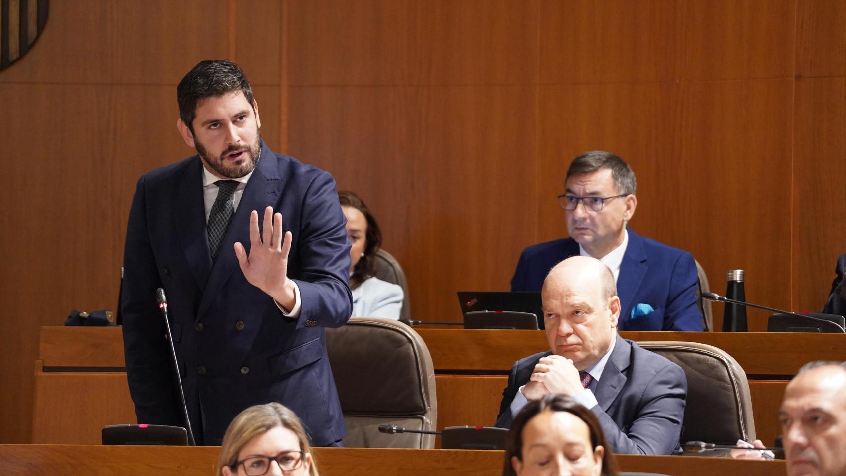 Nolasco, este viernes durante su intervención.