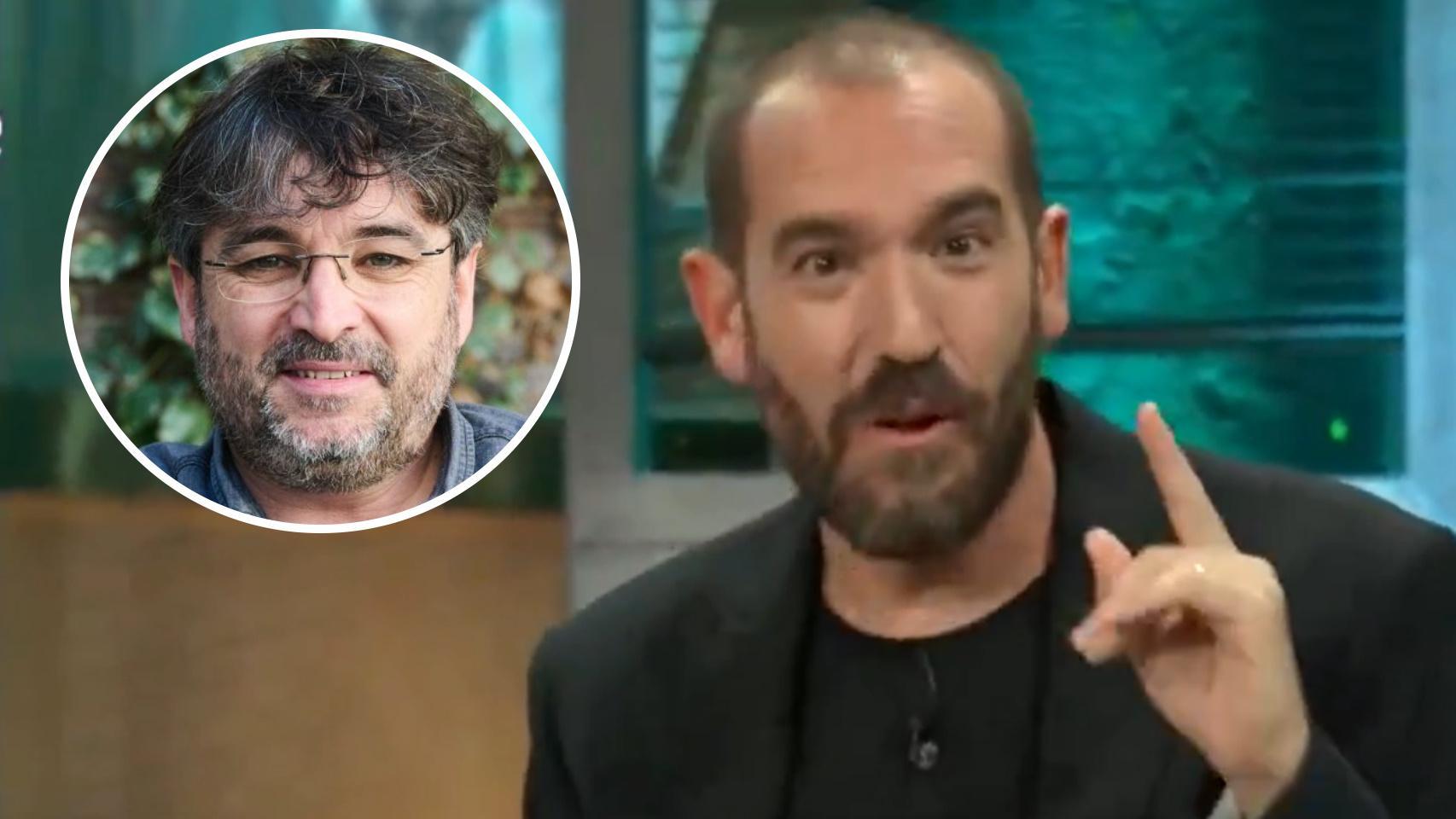 Jorge Ponce y Jordi Évole, en un fotomontaje de BLUPER.