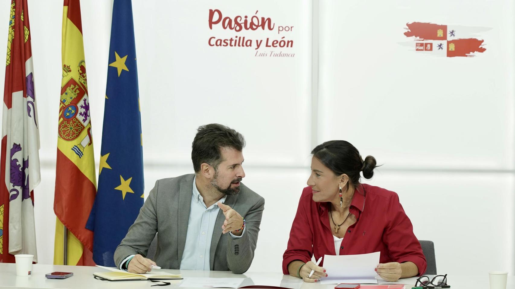 El secretario general del PSOECyL, Luis Tudanca, preside la Comisión Ejecutiva Autonómica (CEA) del PSOE de Castilla y León