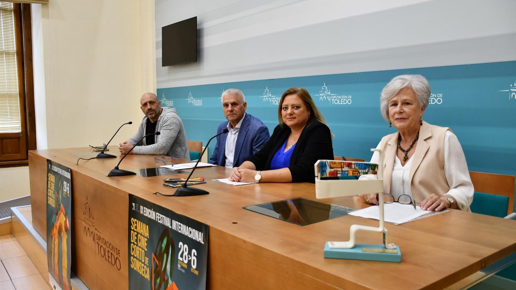 Presentación de la IX Semana de Cine Corto de Sonseca. Foto: Diputación de Toledo.