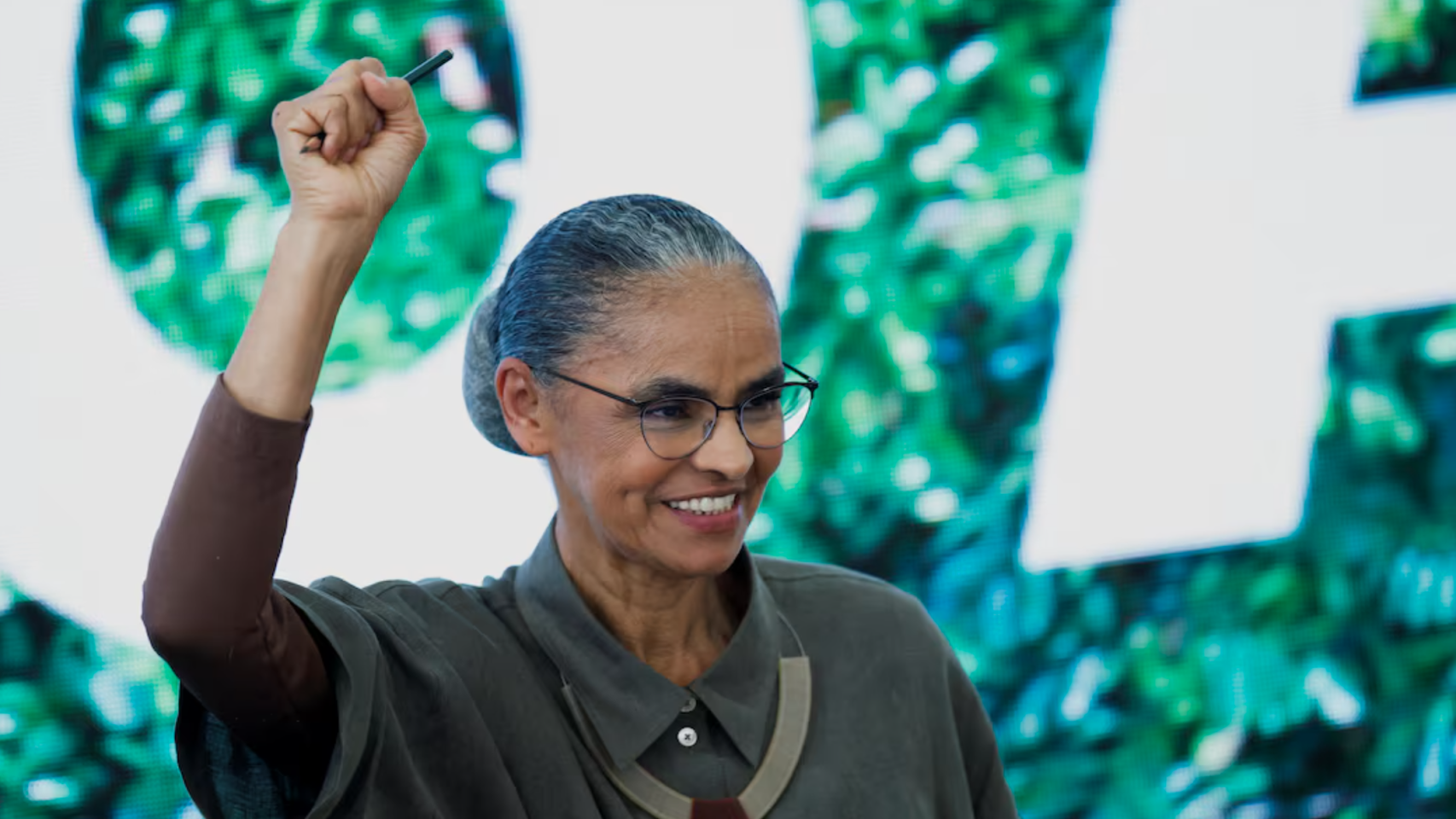 Marina Silva, ministra de Medio Ambiente de Brasil.