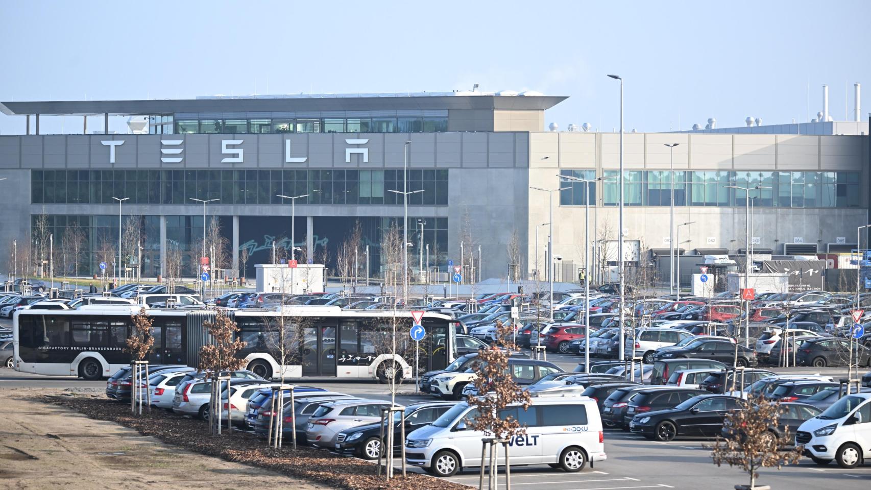 La gigafactoría de Tesla en Berlín