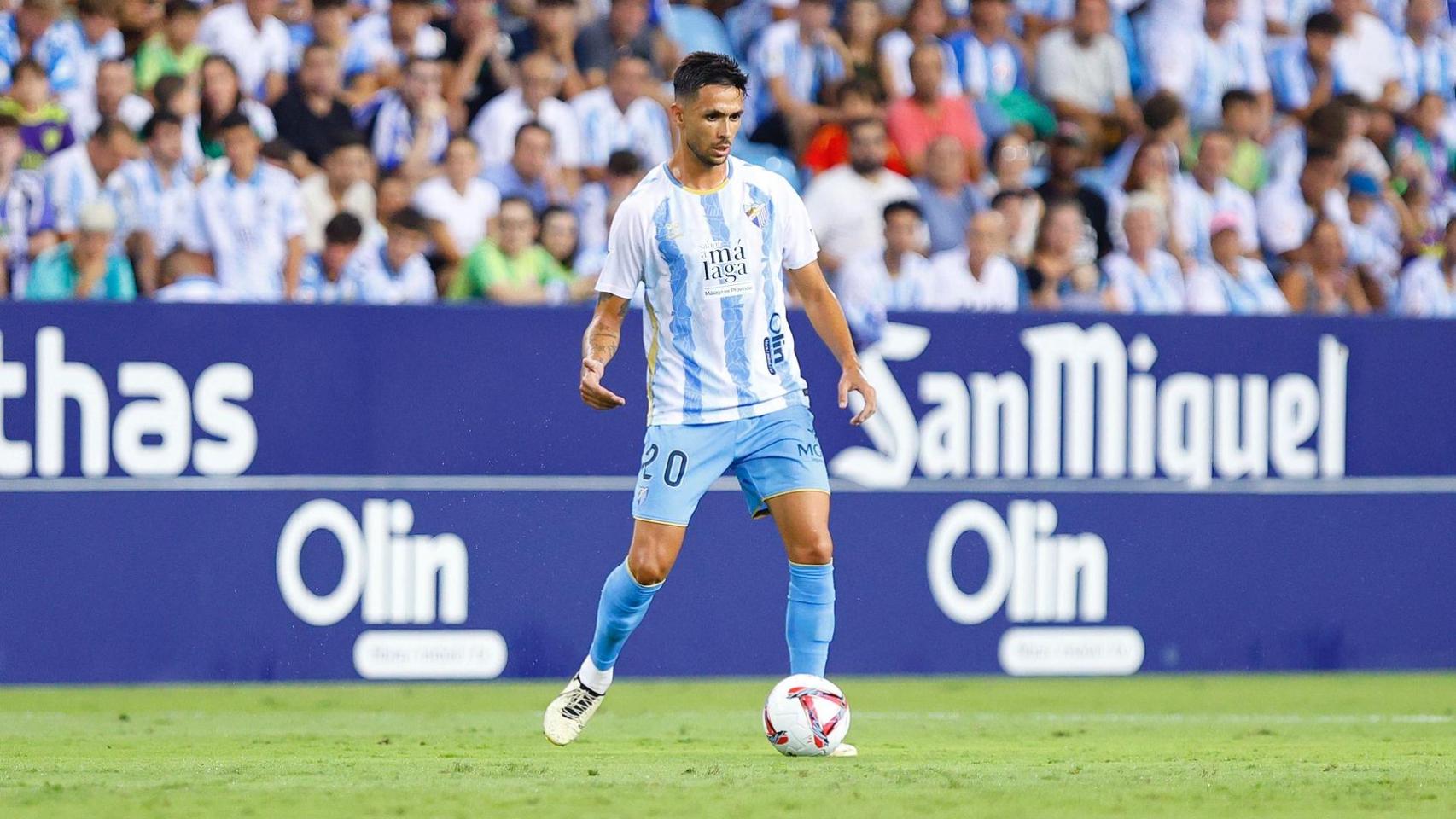 Nelson Monte, jugador del Málaga CF