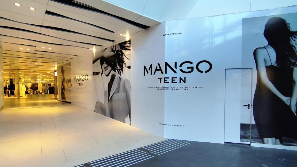 Imagen del local del Centro Comercial Larios, en Málaga, donde va a abrir Mango Teen.