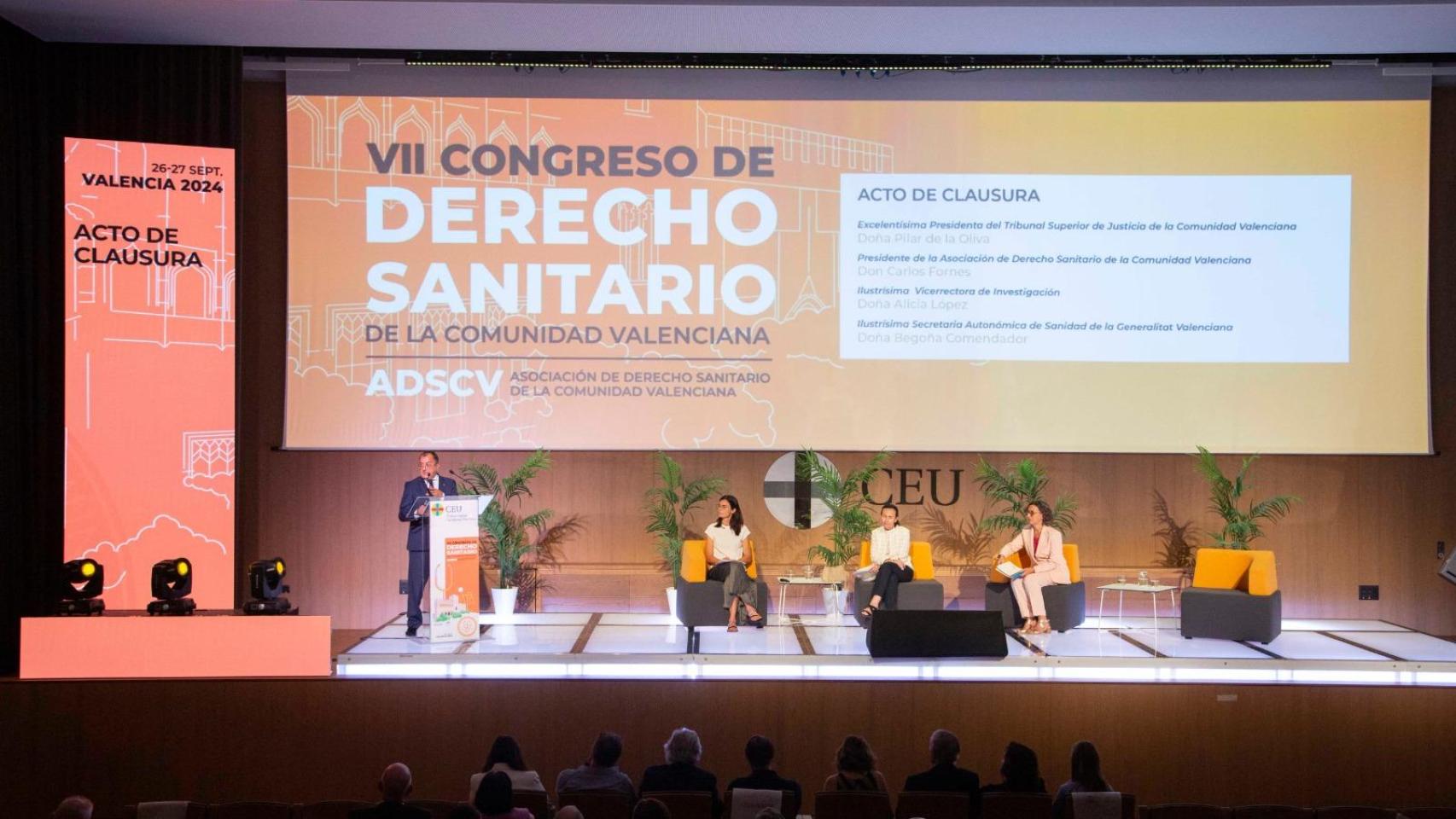 VII Congreso de Derecho Sanitario de la Comunitat Valenciana. EE