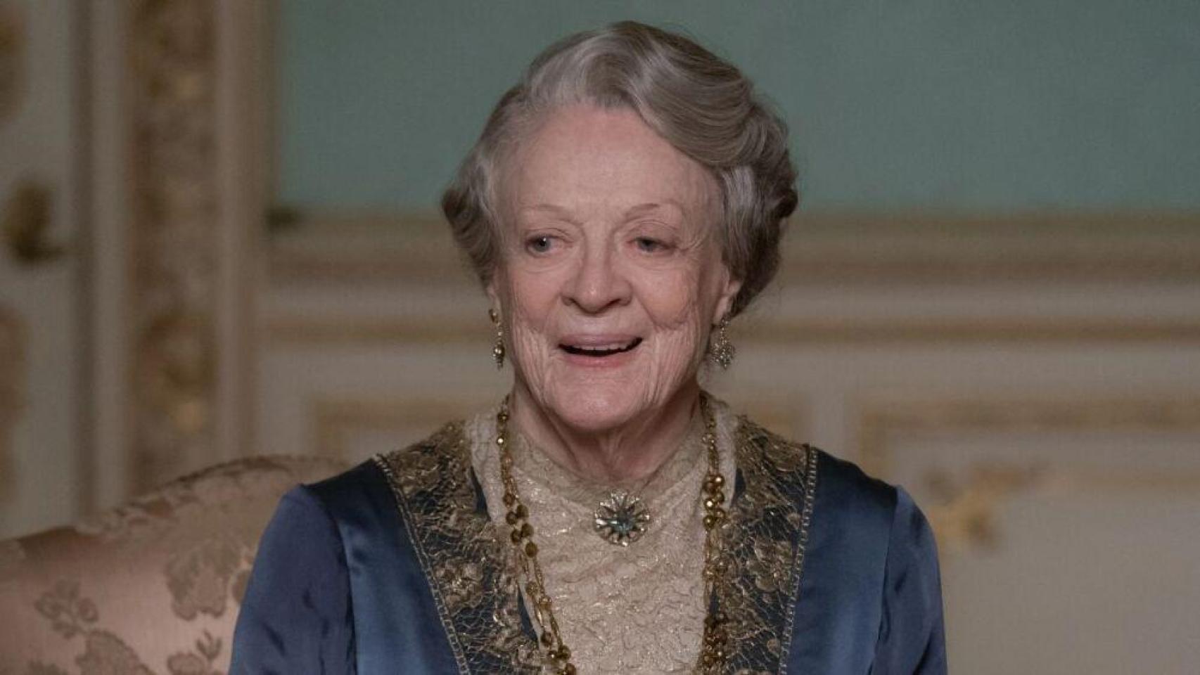 Maggie Smith en 'Downton Abbey'.