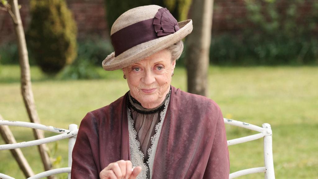 Maggie Smith en 'Downton Abbey'.