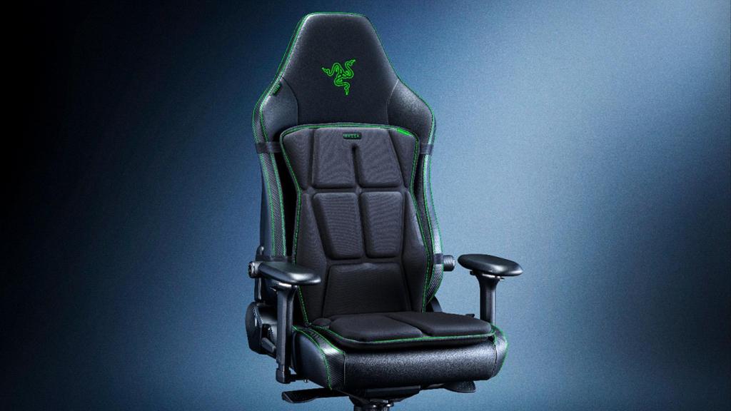 Silla de Razer con el cojín gamer Razer Freyja