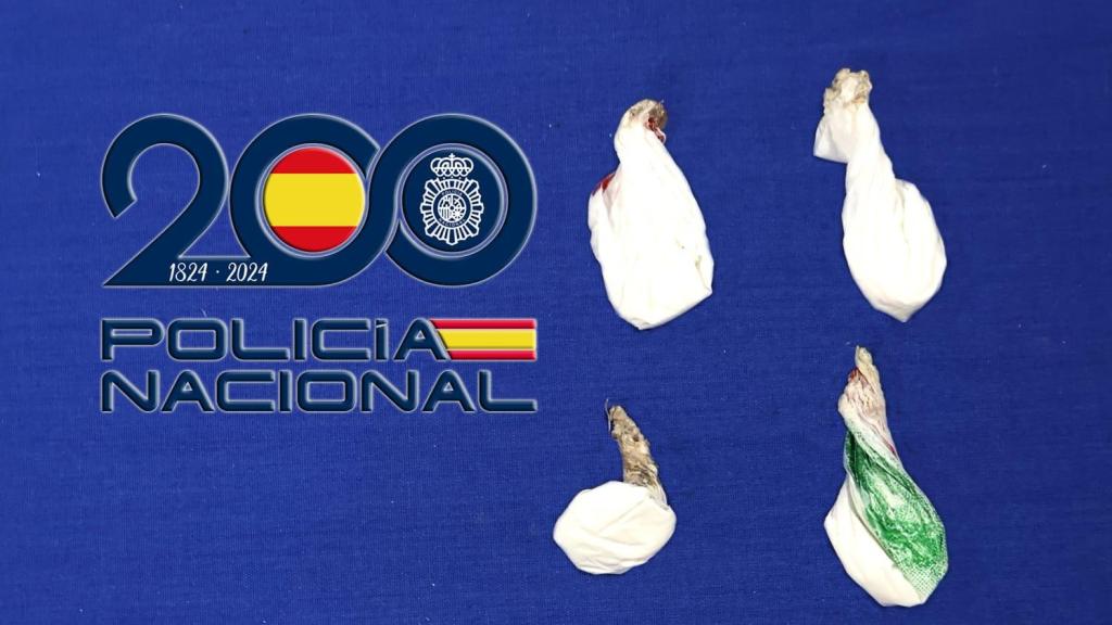 Droga requisada al joven detenido en Salamanca