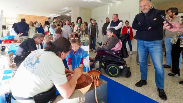 Talleres artesanos en las Cortes