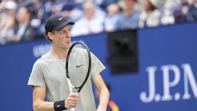 Jannik Sinner, en el US Open 2024