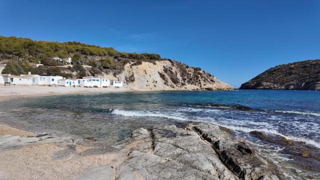 Cala del Portitxol en Jávea, Alicante.