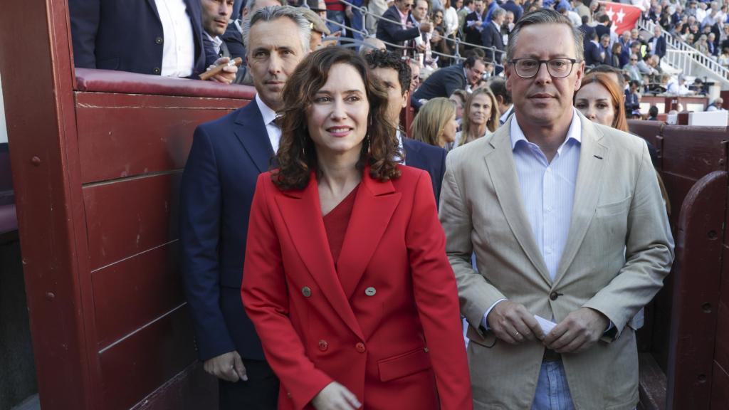 Isabel Díaz Ayuso, en la plaza de toros de Las Ventas.