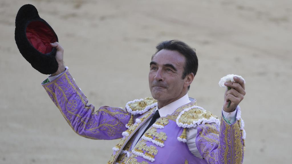 Enrique Ponce en la plaza de toros de Las Ventas el 28 de septiembre.