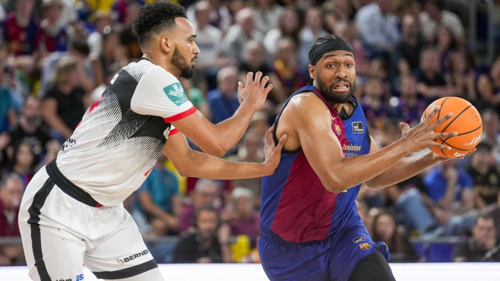 Parker, durante el partido del Barça ante Coviran Granada.