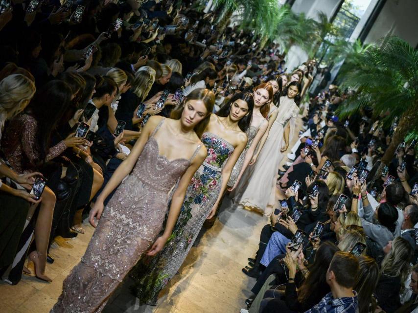 El desfile de Elie Saab.