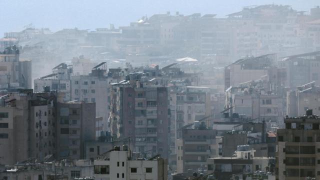 Israel vuelve a atacar el sur de Beirut.