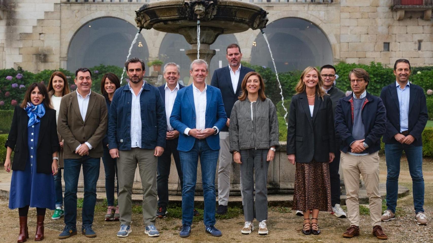 Reunión del Gobierno gallego en Sober (Lugo).