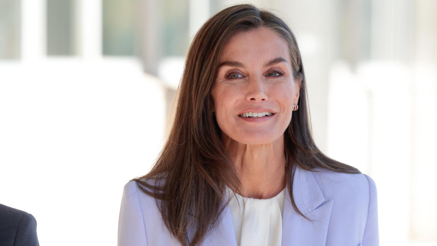 La reina Letizia, durante el acto.