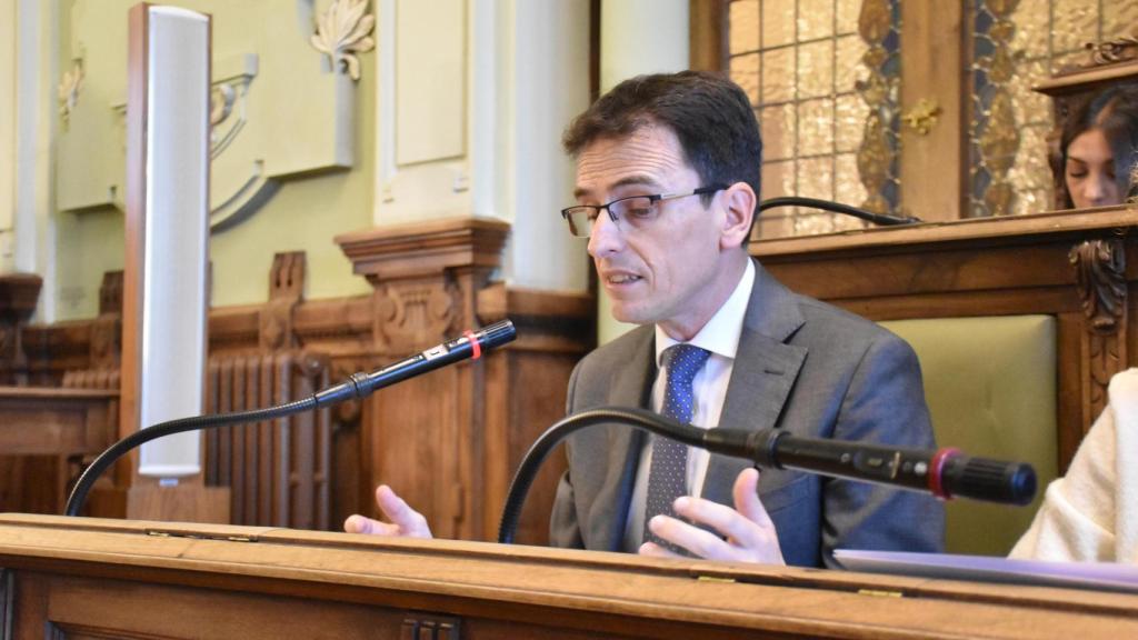 Pedro Herrero, portavoz del PSOE en el Ayuntamiento de Valladolid