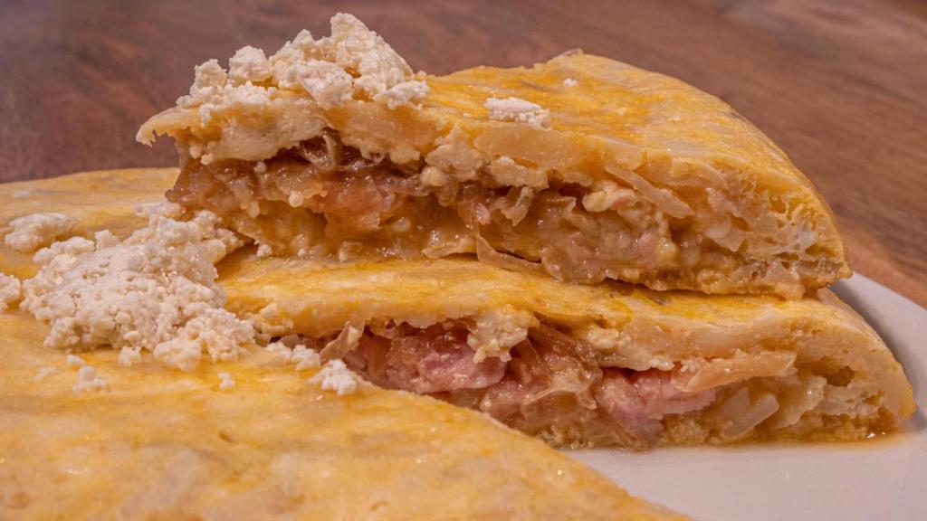 La sabrosa tortilla de cabra de Piraña