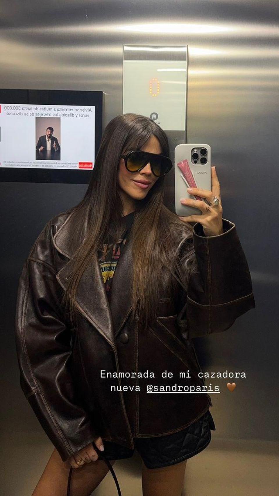 Violeta Mangriñán en una imagen de sus redes sociales.