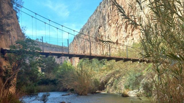 La ruta de los puentes colgantes.