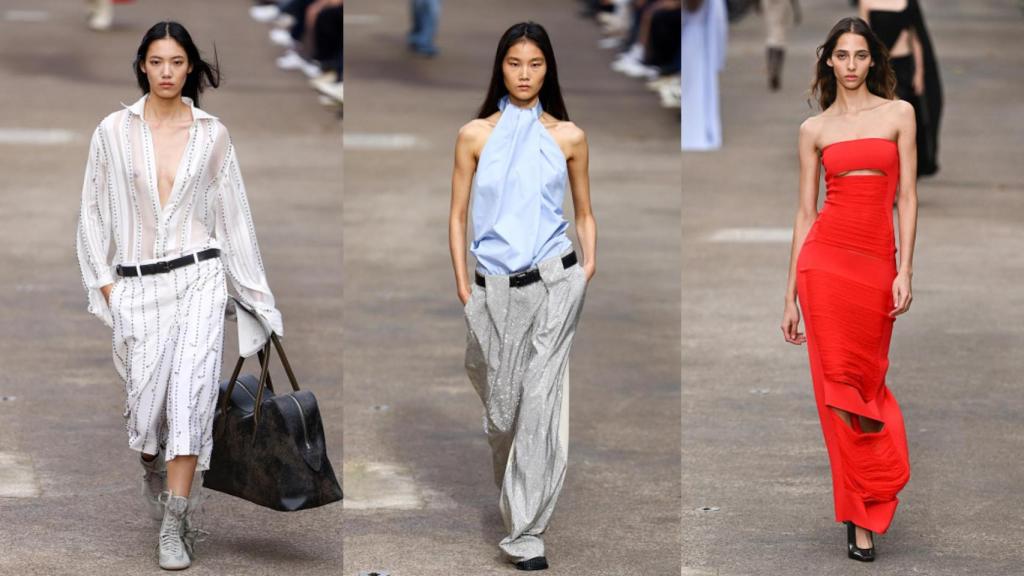 Siluetas del desfile de Stella McCartney.