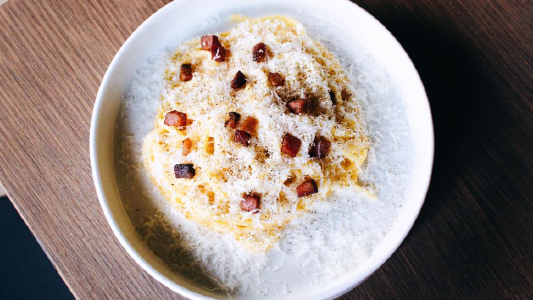 La mejor carbonara italiana de Zaragoza está en este céntrico restaurante: sin nata y con guanciale