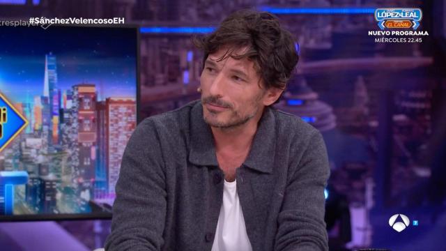 Andrés Velencoso en 'El Hormiguero'.