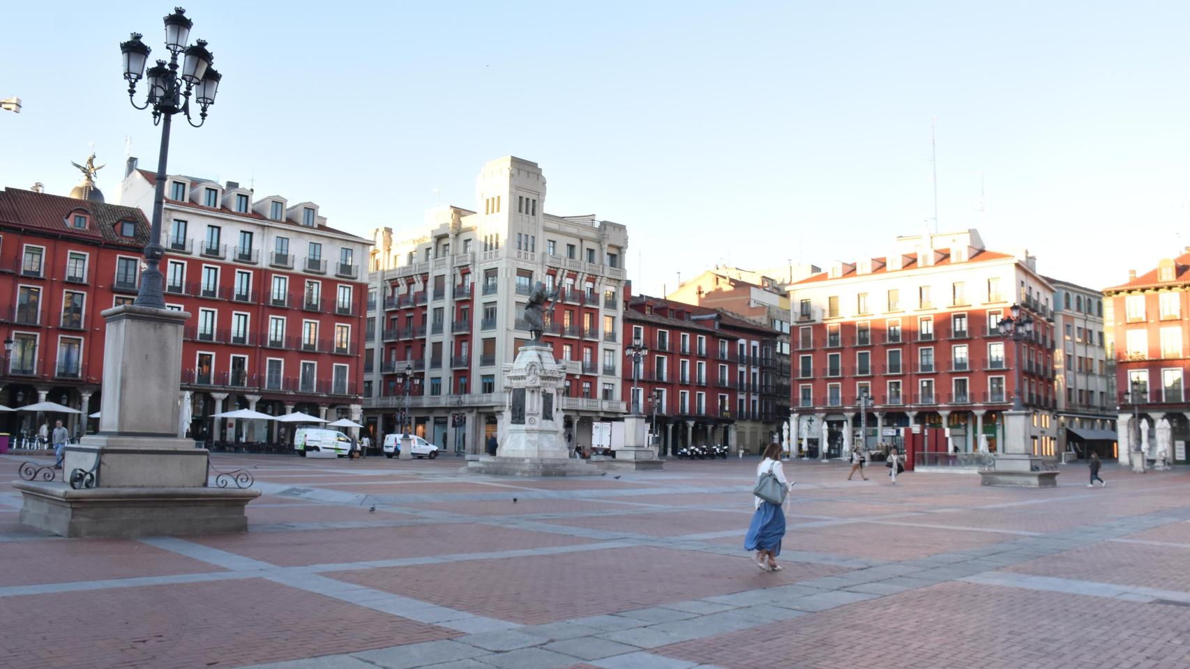 La Plaza Mayor de la ciudad de Valladolid