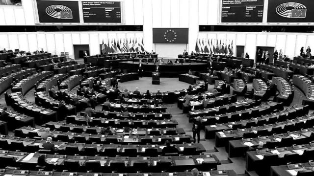 Imagen del Parlamento Europeo el día de la votación