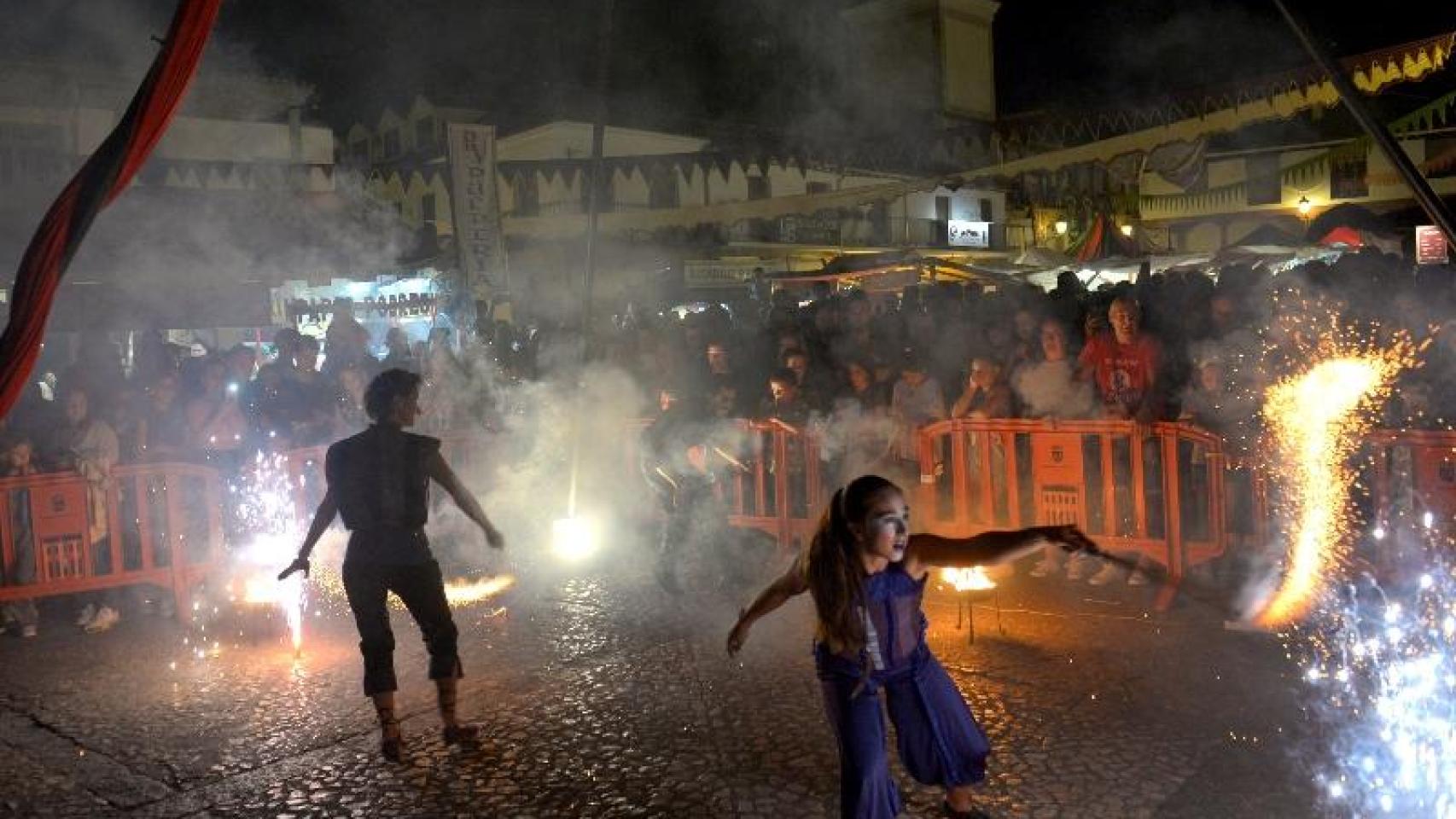 Uno de los espectáculos de la Feria Barroca de Valdemoro.