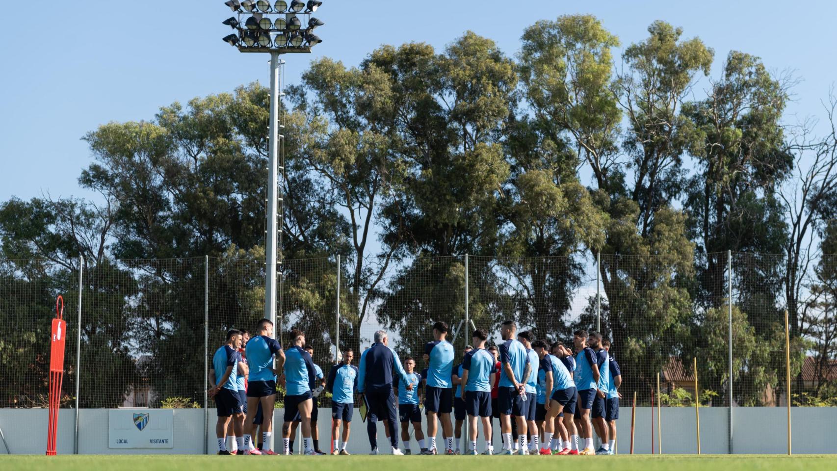 Caras nuevas en el regreso al trabajo del Málaga CF