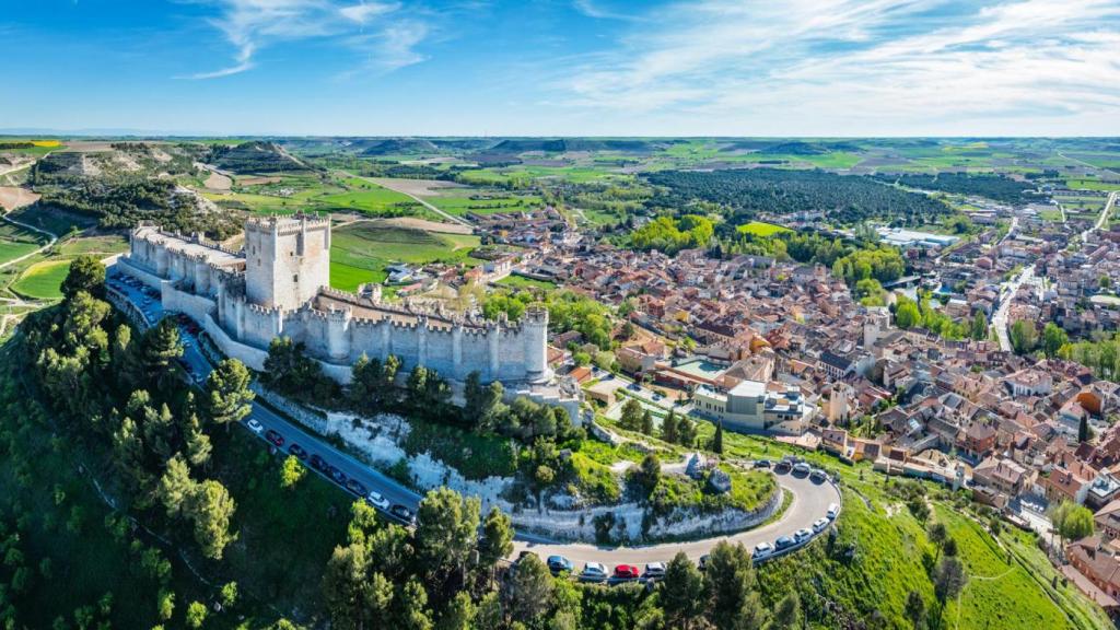 Panorámica de Peñafiel, Valladolid.