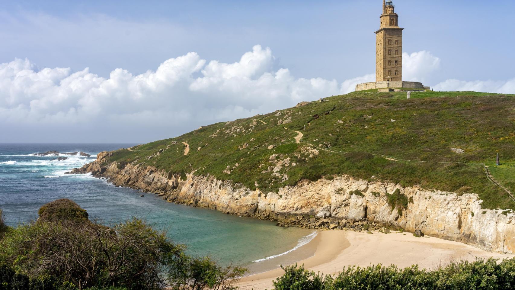 La Torre de Hércules en una imagen de archivo